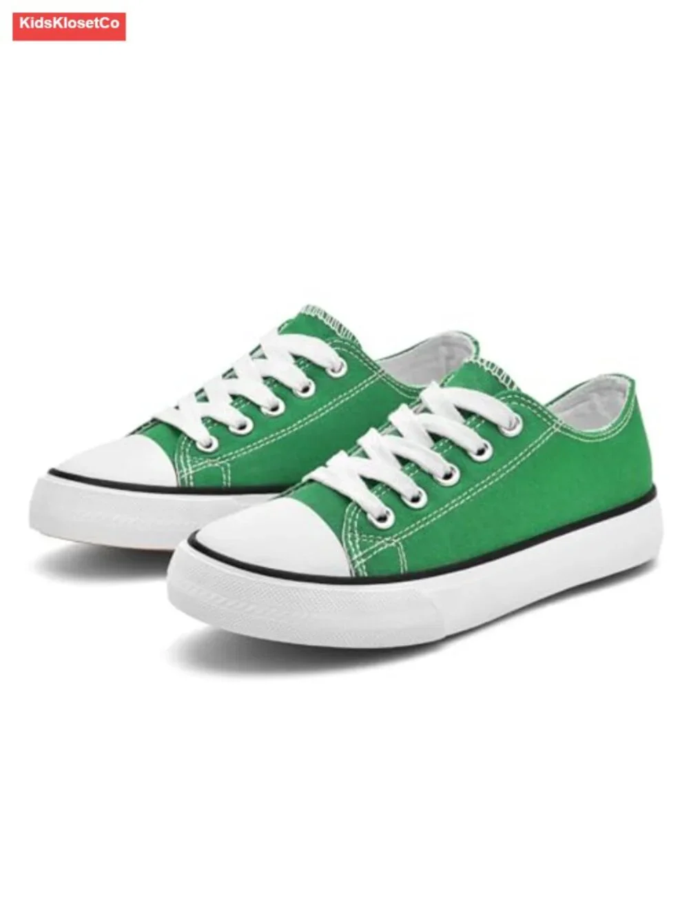 Toddler Canvas Sneakers Low Top Non-Slip Boys Girls Walking Shoes